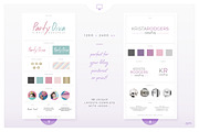 Brand Boards / Style Tiles VOL 1, a Templates & Theme by AM Studio (Thumbnail 8 of 11)