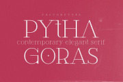 Pythagoras, a Serif Font by FactoryType Studio (Thumbnail 1 of 12)