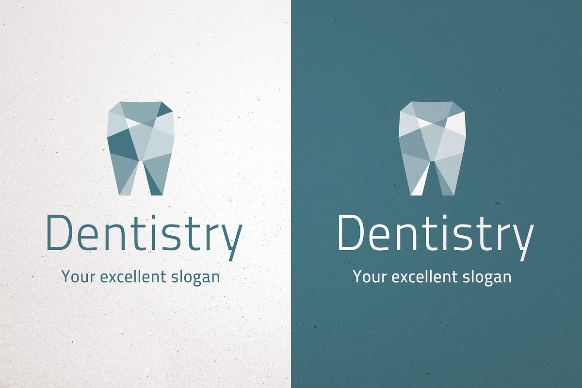 Smart Tooth Logo – Polygon Style, a Branding & Logo Template by Elibee (Photo 2 of 5)