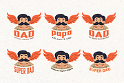 Father's Day PNG Bundle - Super Dad, an Object Graphic by Canvagator (Thumbnail 2 of 4)