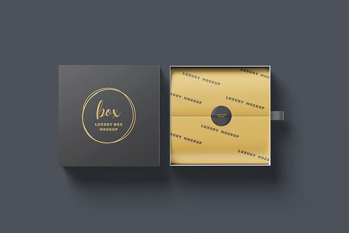Luxury Box Mockup, a Packaging Mockup by zpackcreative (Photo 2 of 5)