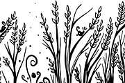 A Girl in A Forest Folk Art, an Illustration by Arie Clares (Thumbnail 7 of 7)