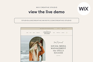 Coaching Wix Website Template