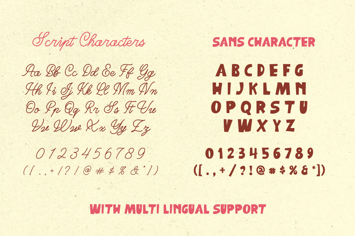 Cafe Corner Retro Display Font Duo, a Handwritten Font by Littlehand (Photo 7 of 9)