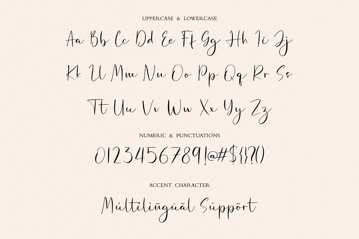 Milleaquen, a Script Font by Essentials Studio (Photo 7 of 8)