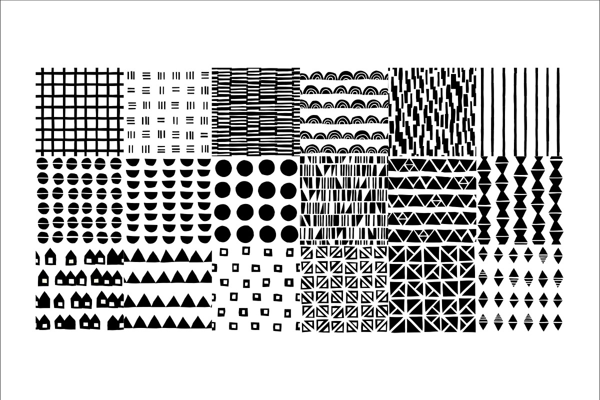 Color geometric seamless patterns, a Pattern Graphic by Magnia (Photo 9 of 9)