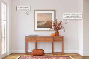 FALL DECOR Wall&Frame Mockups