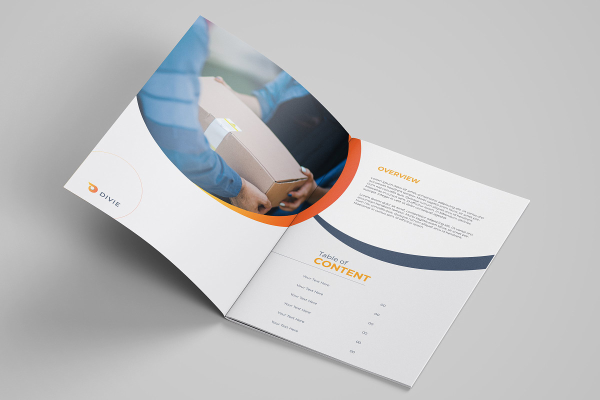 Brand Guideline Template, a Brochure Template by Template Shop (Photo 2 of 8)