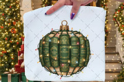 Christmas Ornament Book PNG, an Illustration by Craft Nest (Thumbnail 2 of 6)
