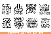 Funny SVG Bundle, Sarcastic Bundle, an Illustration by ZoomkSVG (Thumbnail 6 of 10)