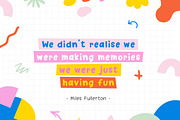 Funtastic Wonderful Font Duo, a Font by Lollipop Hand Drawn (Thumbnail 4 of 8)