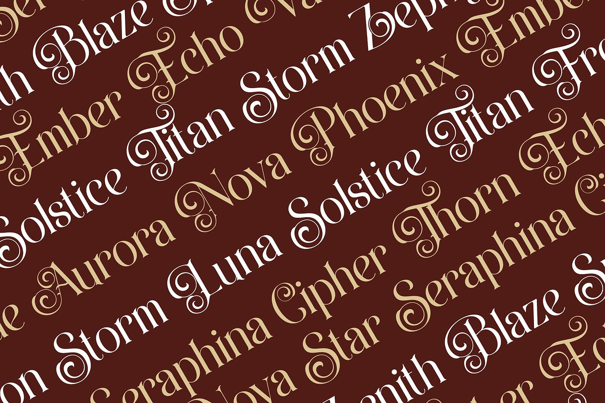 Madelyno - Vintage Serif, a Serif Font by Luna Shop (Photo 2 of 8)