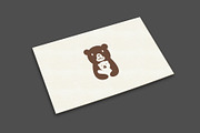 Bear mom and baby logo design, a Branding & Logo Template by vexper (Thumbnail 3 of 4)