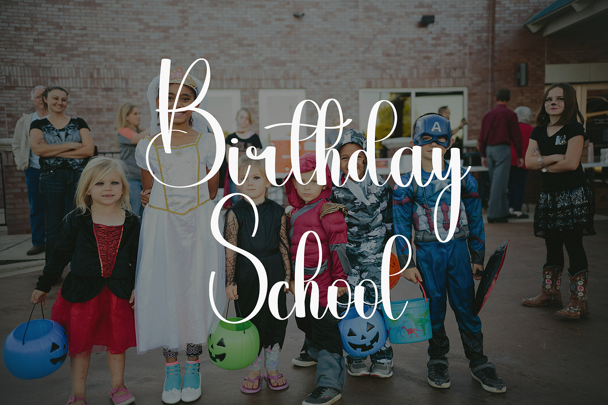 Baby School, a Handwritten Font by InermediaSTUDIO (Photo 7 of 8)