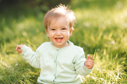 Baby girl wear stylish clothes, a Person Photo by morrowlight