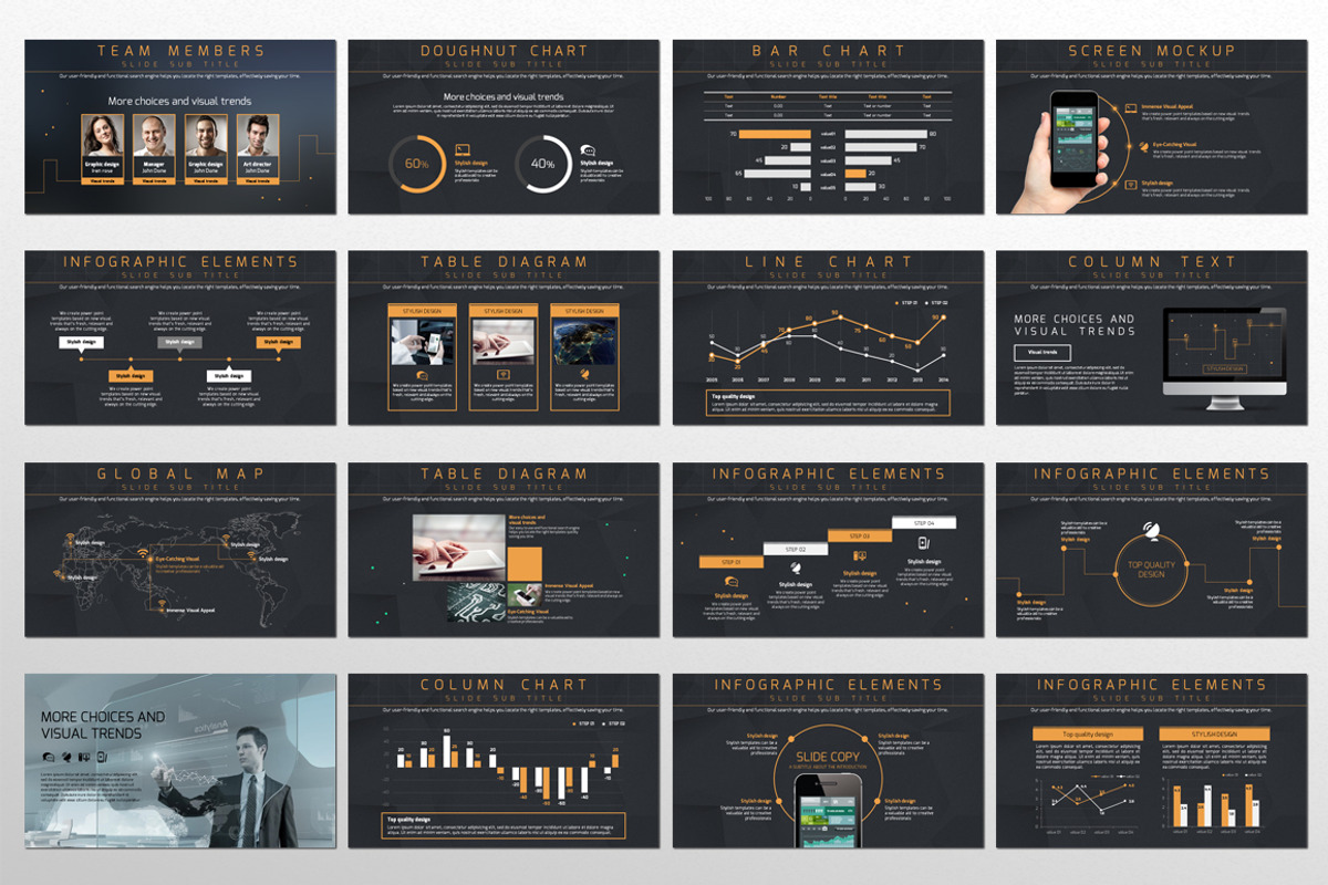 Mobile Network, a Presentation Template by GoodPello