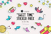 Sweet Time | Sticker Pack, an Illustration by TaniCreatures (Thumbnail 1 of 8)