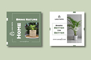 Green Lifestyle Plant Social Media, a Social Media Template by MightyDesign (Thumbnail 5 of 8)