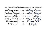 Freeland, a Script Font by Trial by Cupcakes (Thumbnail 4 of 7)