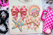Seashell Summer Patchwork Shirt, an Illustration by CreationArt (Thumbnail 1 of 5)