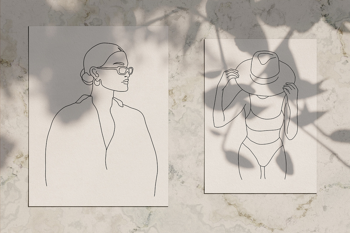 12 Summer Vacay Line Art, a Decorative Illustration by Miracles Everywhere (Photo 4 of 7)