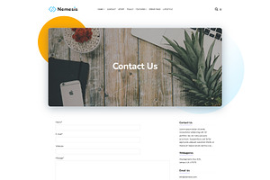 Modern Blog HTML5 Template