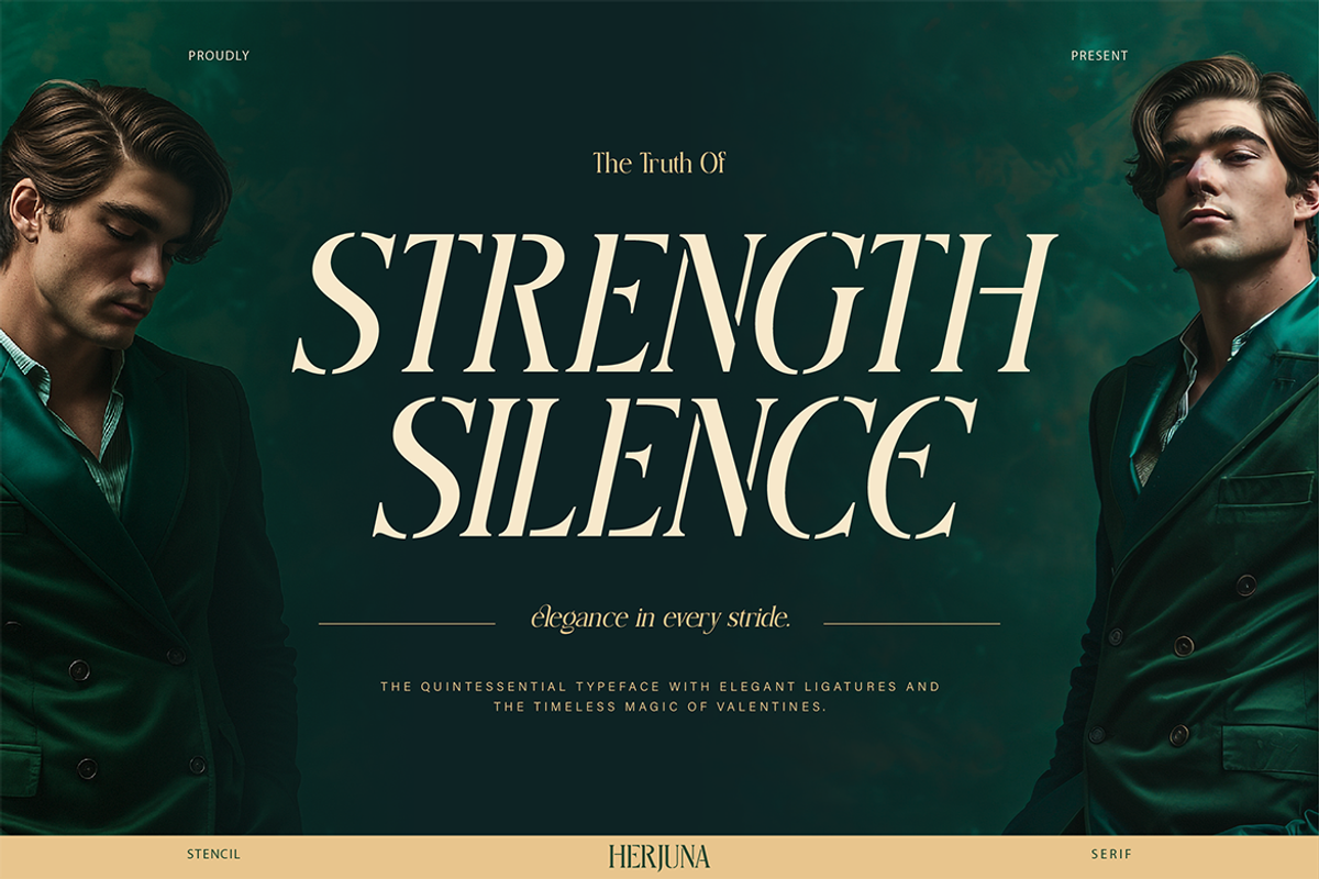 Herjuna, a Serif Font by Burntilldead (Photo 12 of 12)