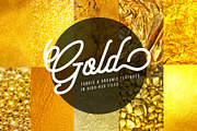Fabric and Organic Gold Textures, a Texture Graphic by IRCF (Thumbnail 1 of 23)