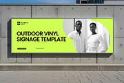 Outdoor Billboard Banner Mockup, a Product Mockup by graphypix (Thumbnail 1 of 4)