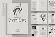 Book Title Layout Design Template, a Brochure Template by TemplateFolio-Shop (Thumbnail 1 of 19)