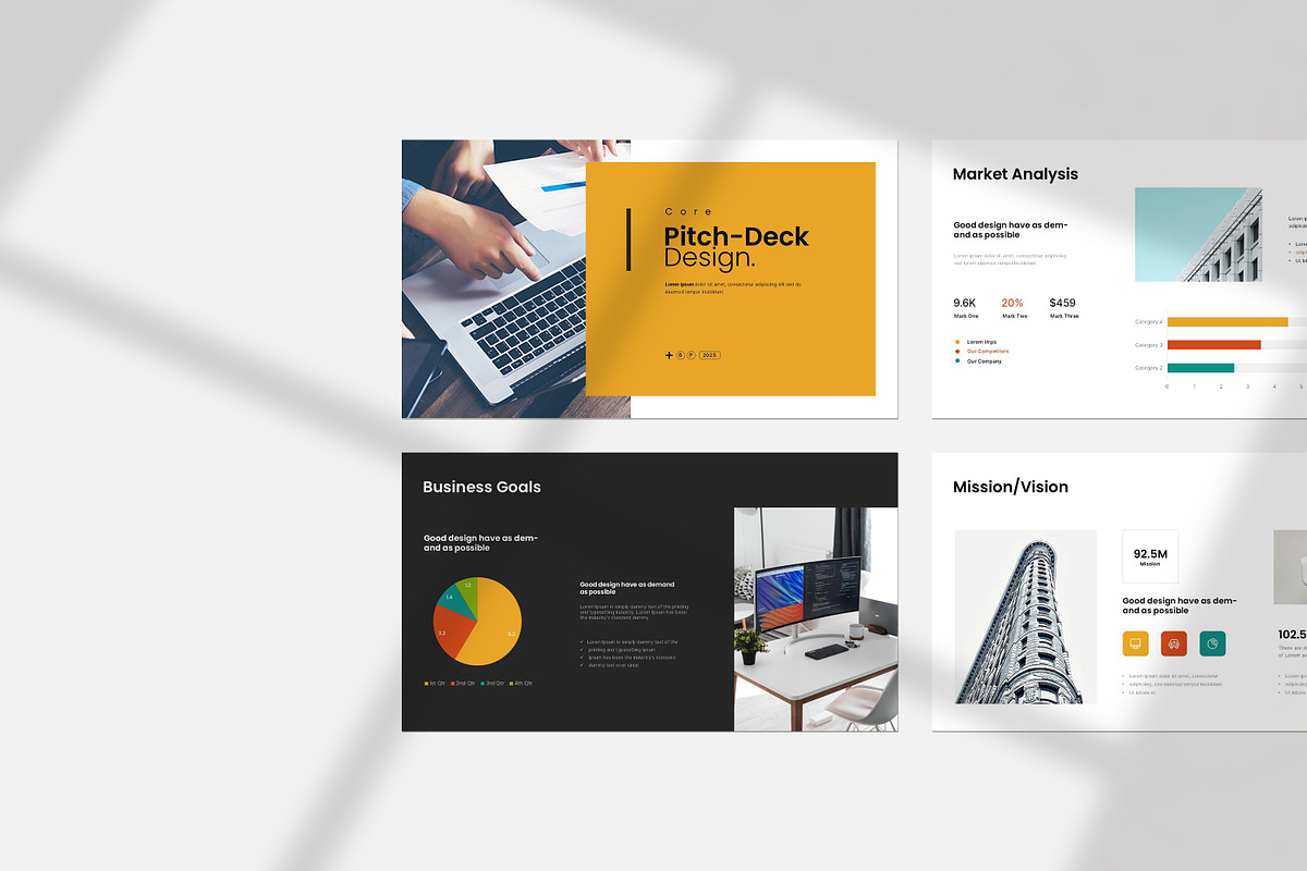 Pitch Deck Presentation Template preview 2