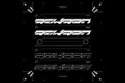 NCL REKRON - Y2K Futuristic Font, a Sans Serif Font by Enxyclo Studio (Thumbnail 7 of 12)