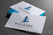 Bayside Real Estate Logo Template, a Branding & Logo Template by WebCraft (Thumbnail 4 of 4)