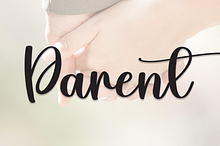 Parent | Script Font