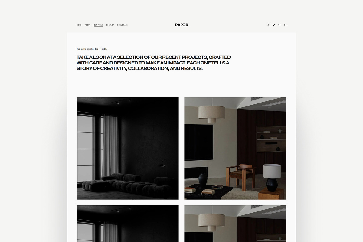 Architecture Squarespace Template, a Squarespace Template by bonjourdsgnco (Photo 8 of 13)