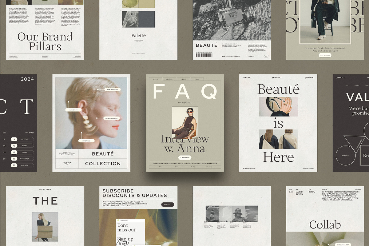 BEAUTÉ | Social Media Kit, a Social Media Template by Studio Standard (Photo 4 of 12)