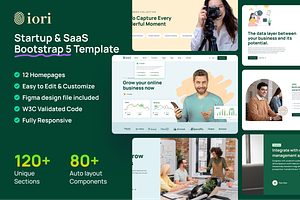 iori - Startup SaaS HTML Template, a HTML Template by AliThemes