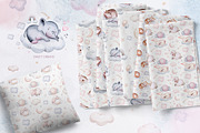Sweet dreams watercolor collection, an Animal Illustration by Peace ART (Thumbnail 15 of 17)