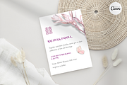 Asian Floral Wedding Invite - B10A, an Invitation Template by YeeqsWedding (Thumbnail 1 of 5)
