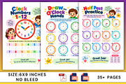 Time Game Learning Pack, a Stationery Template by Designmela01 (Thumbnail 4 of 6)