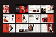 Modern Magazine Layout Template, a Magazine Template by Aura Agency (Thumbnail 9 of 11)
