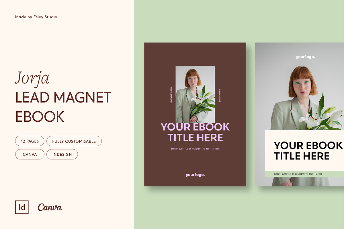 Jorja | Lead Magnet Ebook, a Marketing Template by Esley Studio (Photo 1 of 14)