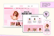 Pink Retro Wix Store Template, a Wix Template by Template Twist Shop (Thumbnail 7 of 10)