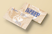 Marble Business Card Template, a Business Card Template by Studio Chen (Thumbnail 2 of 5)