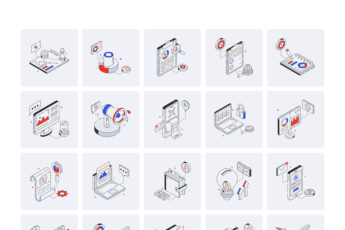 Marketing Animated Icons, an Outline Icon by Vectors Market (Photo 6 of 7)