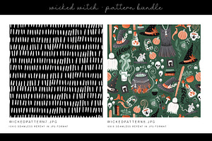 Cute Witch Digital Paper DH