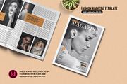 Fashion Magazine Template, a Magazine Template by Template Shop (Thumbnail 1 of 6)