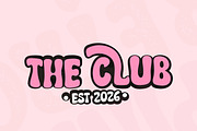 Pink Retro, a Handwritten Font by Mini_World (Thumbnail 6 of 7)