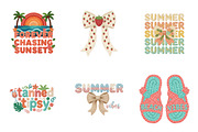 Faux Yarn Beach Summer Clipart, an Illustration by SinaCreation (Thumbnail 3 of 11)