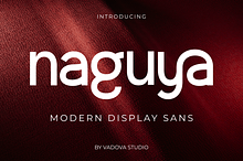 Naguya Modern Display Sans Font